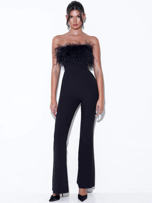Feather Jumpsuit